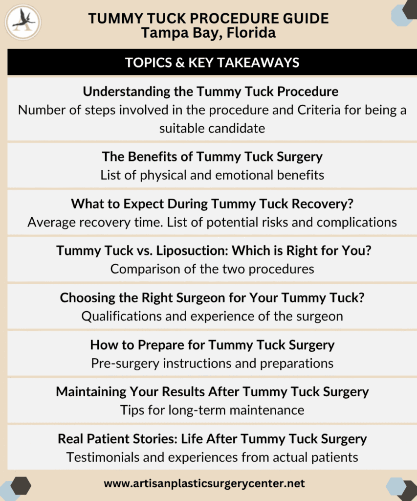 Tummy Tuck Procedure Guide Tampa Bay, Florida_Restore Figure with Tummy Tuck - Rediscover Your Pre-Baby Body