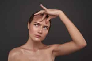woman forehead lift 300x200 1