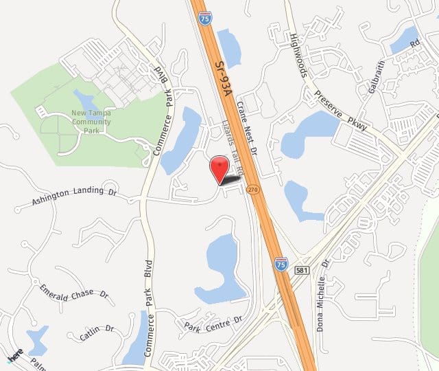 Location Map: 5396 Primrose Lake Circle Tampa, Florida 33647
