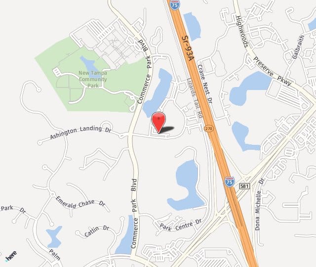 Location Map: 5383 Primrose Lake Circle Tampa, FL 33647